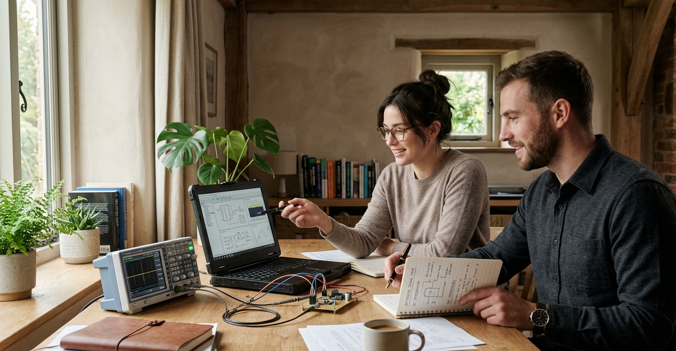 El trabajo de una consultora electrónica