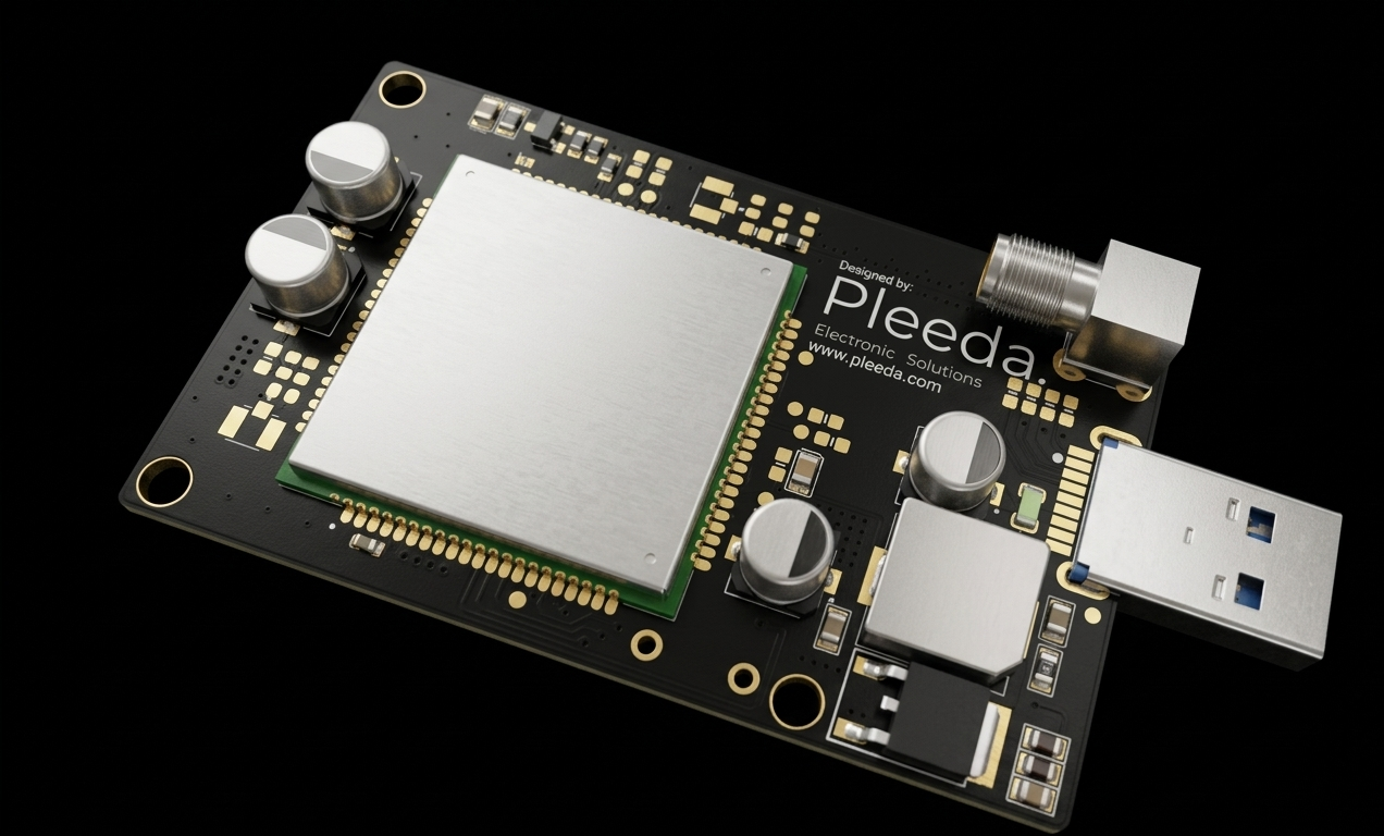 PCB módem 4G multibanda para equipos modulares